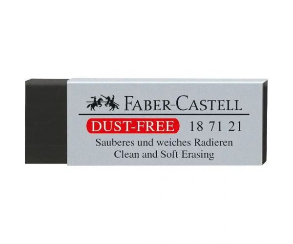 Faber-Castell: Vinyl velika gumica za brisanje bez ostataka u crnoj boji