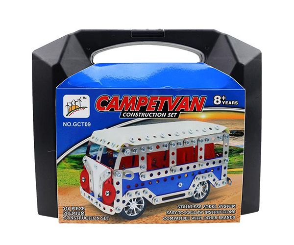Campervan metalni bus model set od 348kom
