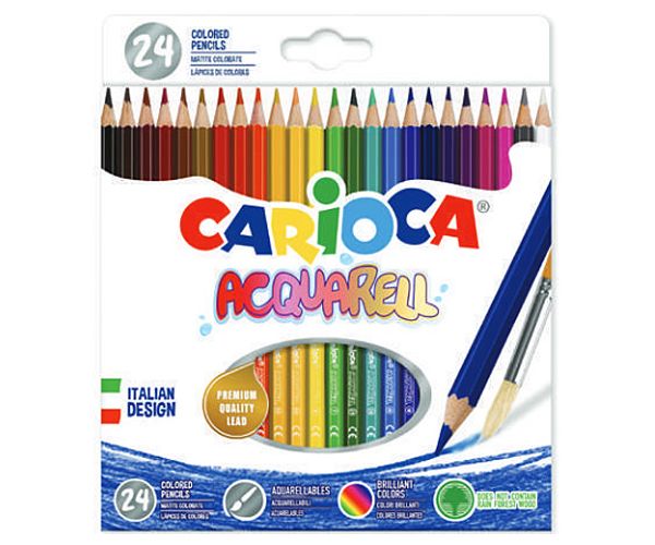Carioca: Acquarell bojice 24kom