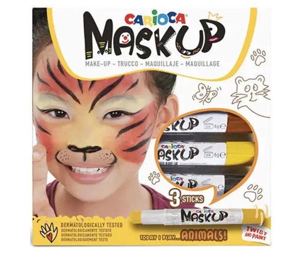 Carioca Maskup: Tigar boje za lice 3kom