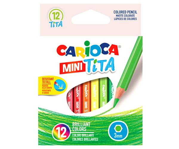 Carioca: Mini Tita set drvenih bojica 12kom