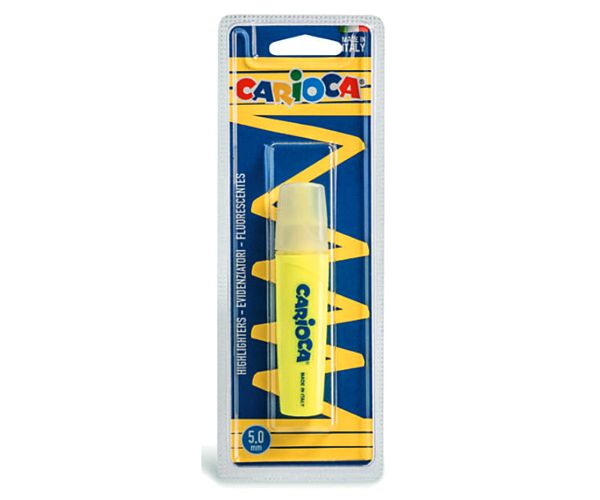 Carioca: Neon žuti text marker