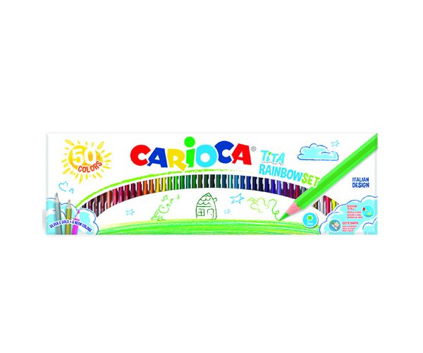 Carioca Tita set drvenih bojica 50kom