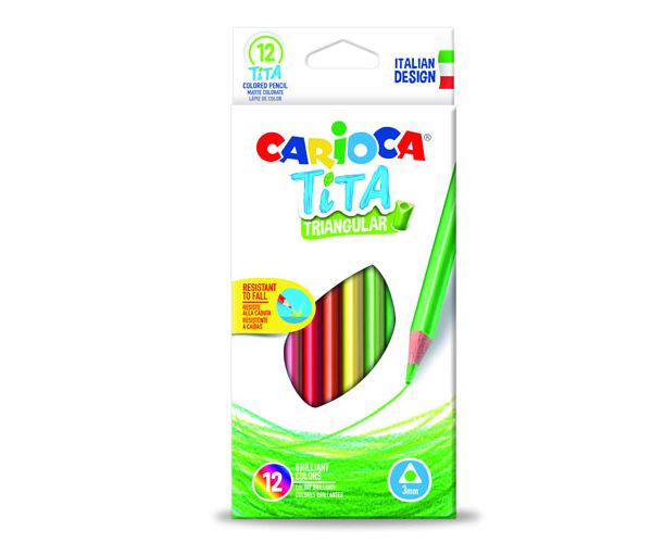 Carioca: Tita trokutaste bojice 12 kom