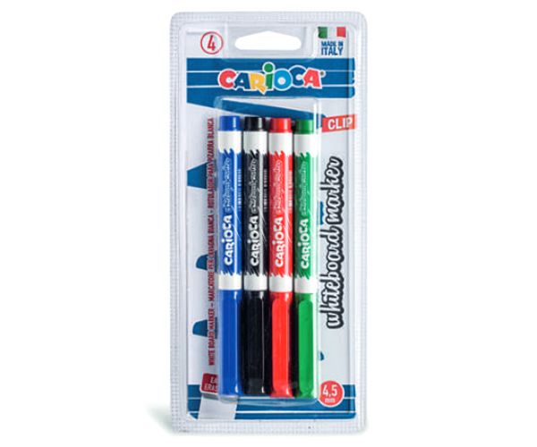 Carioca Whiteboard flomasteri za ploču 4,5mm - 4kom