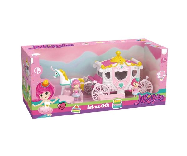 Čarobni set igračaka sa kočijom Nily Baby sa figurom i priborom