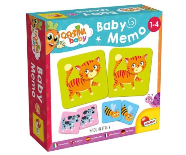 Carotina Baby: Memória játék - Állatok