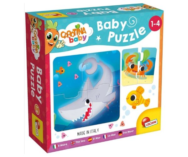 Carotina Baby: Tengeri állatok puzzle