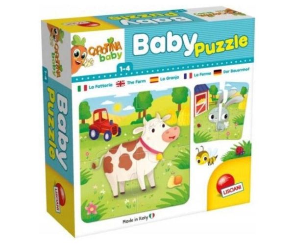 Carotina Baby: Farm állatai puzzle