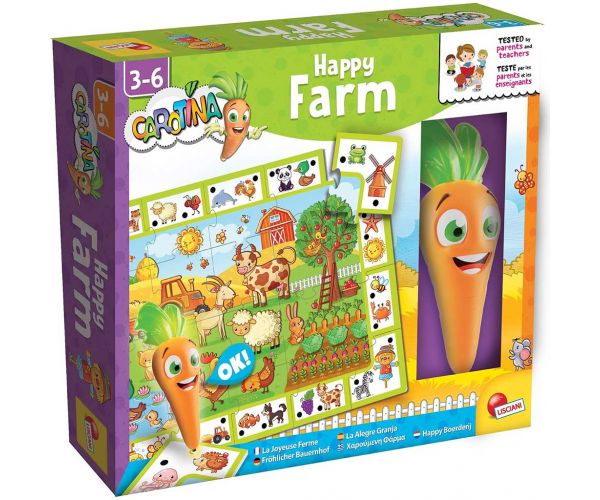 Carotina: Boldog Farm szett - Lisciani