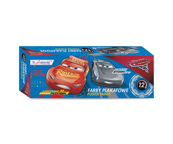 Cars 3 (Auti 3) tempera - 12 boja - 20ml