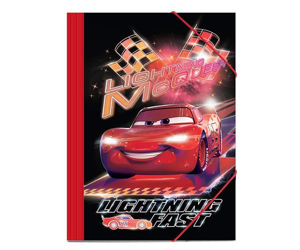 Cars Lightning McQueen mapa sa gumom 25x35cm
