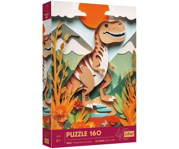 Dínók birodalma T-Rex kalandjai 160db-os puzzle - Trefl