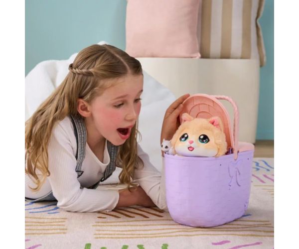 Little Live Pets: Mačka u košarici s mačićima