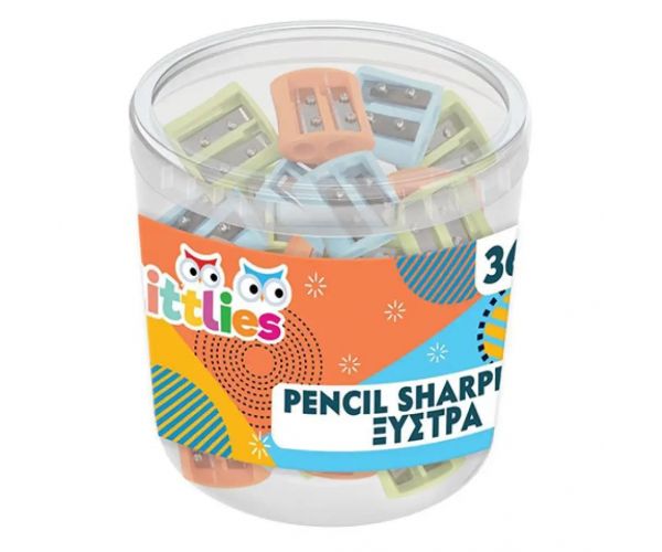 The Littlies: Plastično šiljilo s 2 rupe u nekoliko verzija
