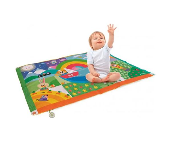 Podloga za igru ​​sa životinjama 135x90cm - Clementoni baby
