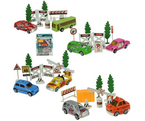 City Cars: Gradski set vozila s dodacima u različitim verzijama 1 komad