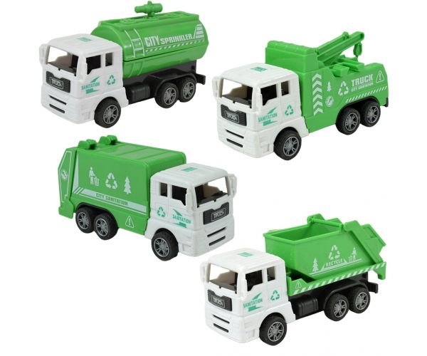 City Truck: Kamion za prijevoz otpada u različitim verzijama 12cm