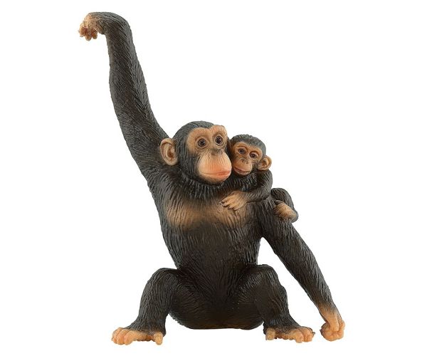 Čimpanza i mladunče figura - Bullyland