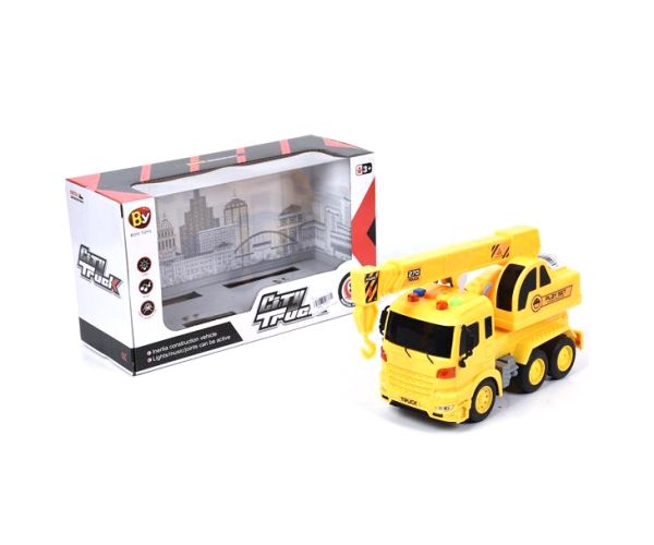 City Truck kamion dizalica sa zvukom i svijetlom 24cm