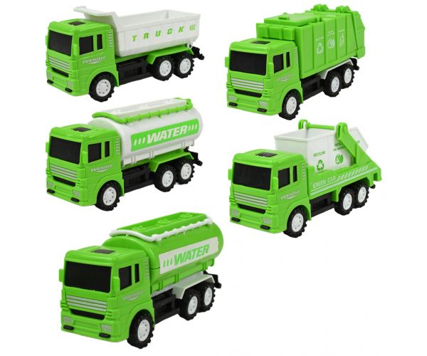 City Truck: Kamion za selektivno prikupljanje otpada u nekoliko verzija 13cm