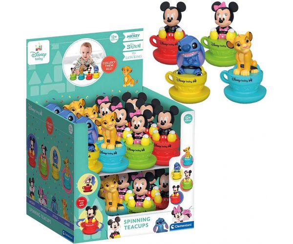 Clementoni Baby: Disney Baby rotirajuće figurice likova u četiri različite varijante 1 komad