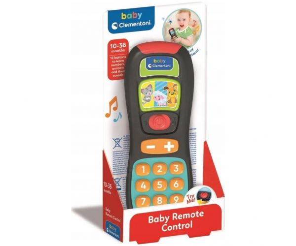 Clementoni Baby: Moj prvi daljinski upravljač, dječja igračka sa svjetlosnim i zvučnim efektima