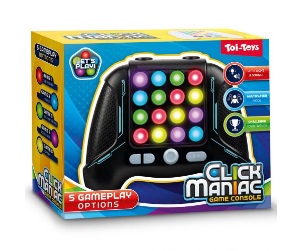 Click Maniac: 5u1 električna igraća konzola u dvije verzije 1 komad
