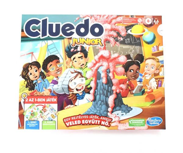 Cluedo Junior 2az1-ben társasjáték - Hasbro