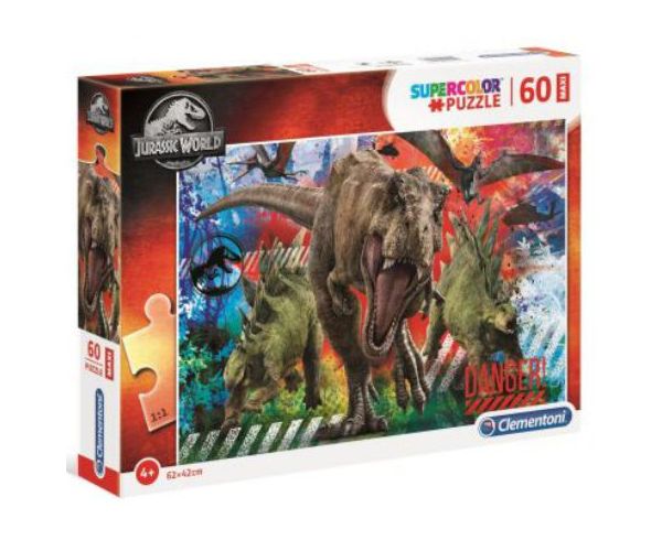 Clementoni; Jurassic World maxi puzzle 60kom