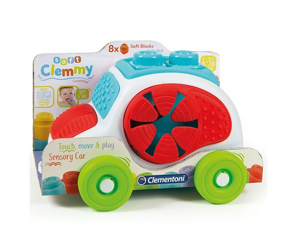 Clemmy Autić set sa mekanim kockama 8kom - Clementoni