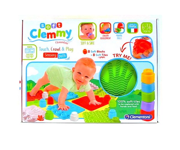 Clemmy mekani tepih i kockice - Clementoni