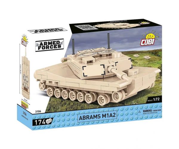 COBI: Abrams M1A2 tank építőjáték (3106)