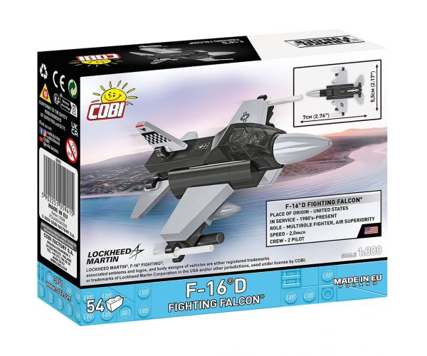 COBI: Armed Forces F-16D Fighting Falcon građevni set (5941)