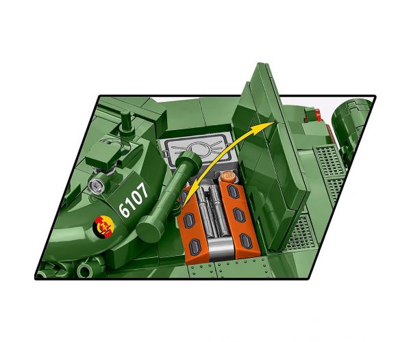 COBI: Armed Forces T-72 (Istočna Njemačka/Sovjetski) igračka za sastavljanje tenka (2625)