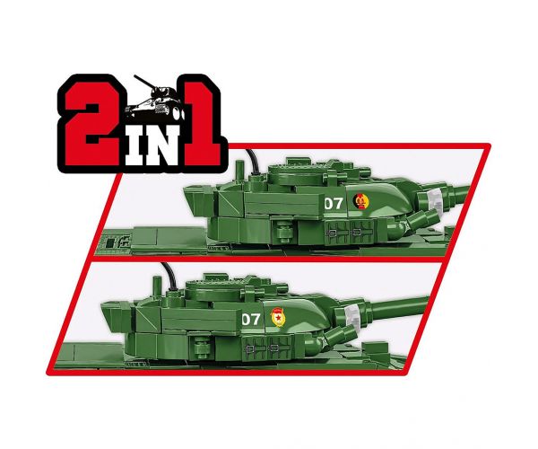 COBI: Armed Forces T-72 (Istočna Njemačka/Sovjetski) igračka za sastavljanje tenka (2625)