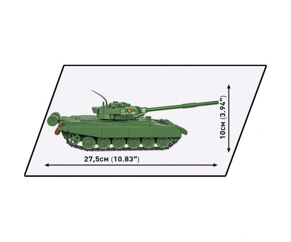 COBI: Armed Forces T-72 (Istočna Njemačka/Sovjetski) igračka za sastavljanje tenka (2625)