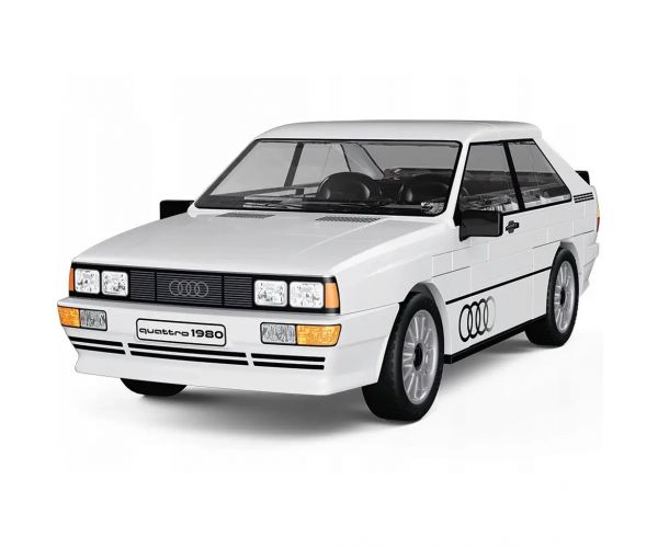 COBI: Audi Quattro 1980 bijeli automobil konstruktorski set (24665)