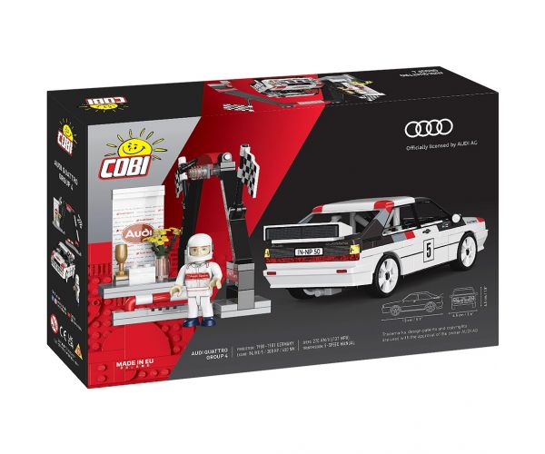COBI: Audi Quattro Group 4 komplet za sastavljanje automobila (24666)