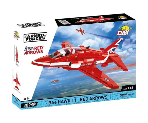 COBI: BAe Hawk T1 „Red Arrows” repülőgép építőjáték (5844)