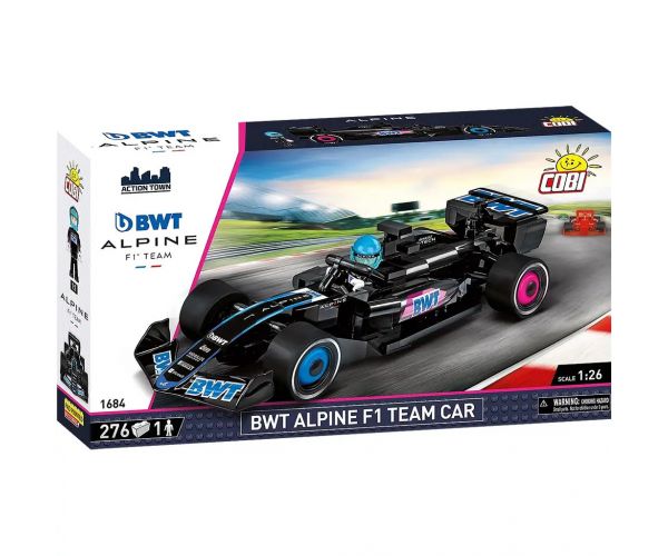 COBI: BWT Alpine F1 Team Car versenyautó építőjáték (1684)