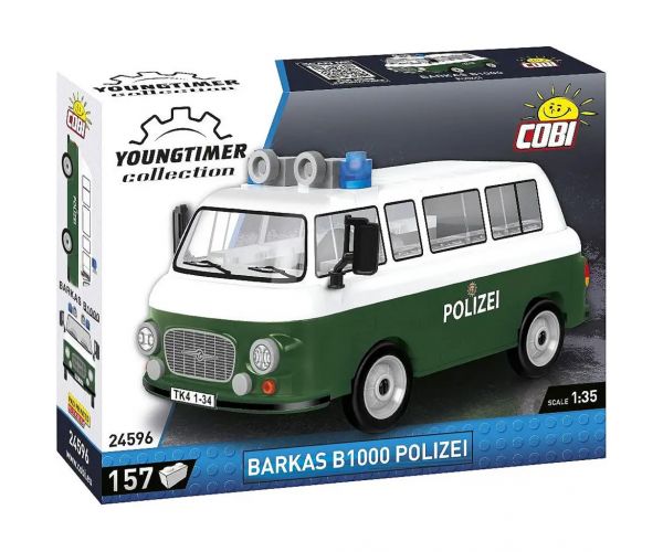 COBI: Barkas B1000 rendőrségi mikrobusz építőjáték (24596)