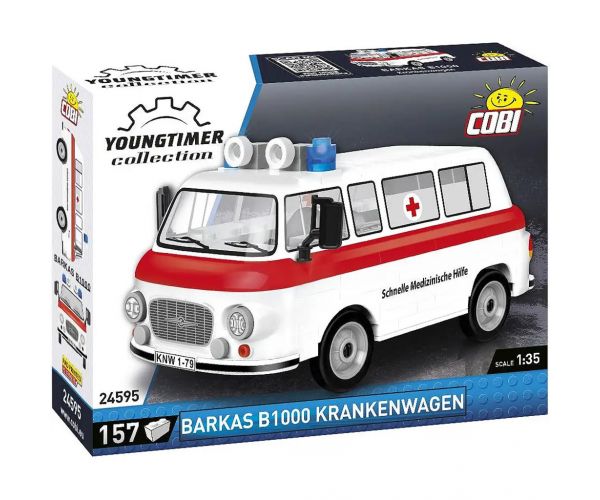 COBI: Barkas B1000 mentőautó építőjáték (24595)