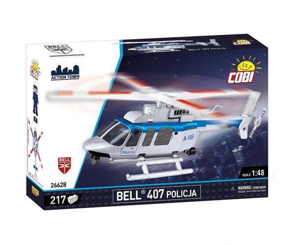 COBI: Bell 407 Rendőrség építőjáték (26628)
