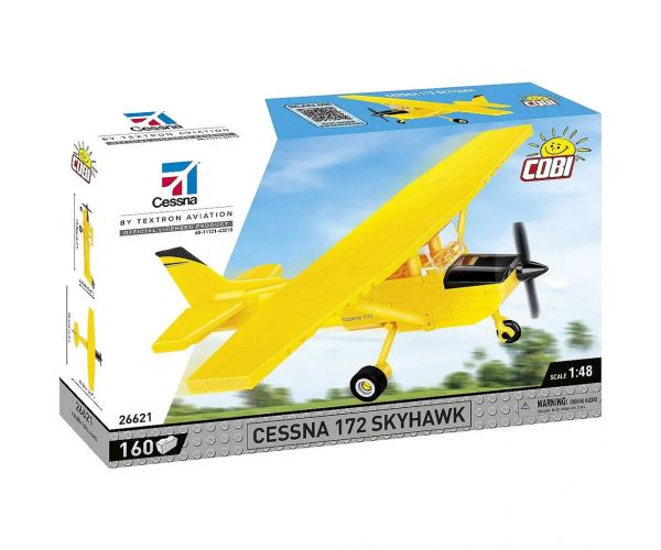 COBI: Cessna 172 Skyhawk sárga építőjáték (26621)