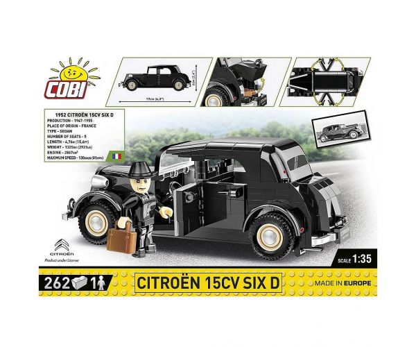 COBI: Citroen 15CV SIX D set za sastavljanje automobila (2267)