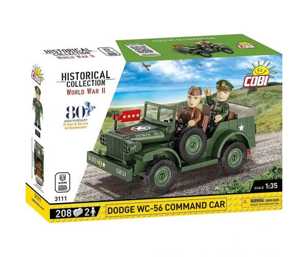 COBI: Dodge WC-56 Command Car harckocsi építőjáték (3111)