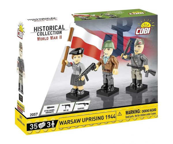COBI: WWII Varsói lázadás figura szett (2057)