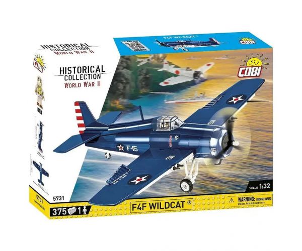 COBI: F4F Wildcat – Northrop Grumman repülőgép építőjáték (5731)