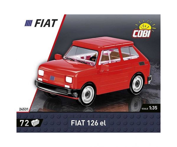 COBI: Fiat 126p el autó építőjáték (24531)